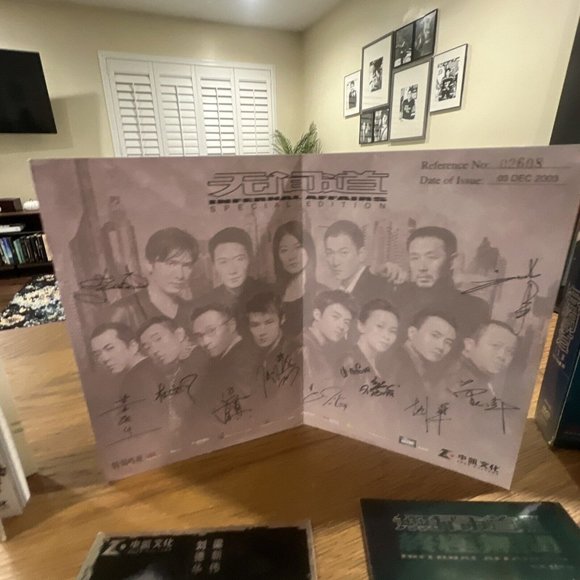 Infernal Affairs DVD Disc Box Set HK Edition  Rare - Picture 3 of 15